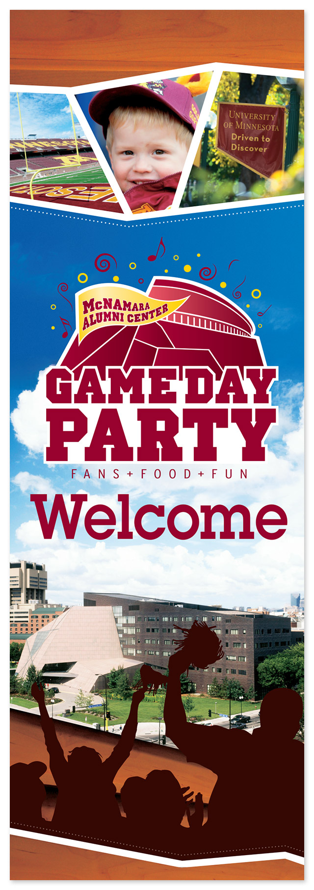 Gameday Welcome Banner